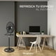 thumbnail image 3 of Ventilador 3 en 1 Pedestal Piso y Pared con 3 Velocidades de Potencia y 5 Aspas de Polipropileno Ventilador Oscilatorio Silencioso de Altura Ajustable 18 pulgadas 50W, 3 of 5