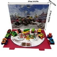 thumbnail image 3 of Monster Jam Mini Holiday Advent Calendar 24 Days of Mini Monster Trucks and Accessories 1:87 Scale Advent Calendar for Boys and Girls, 3 of 9