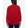 thumbnail image 5 of Alfred Dunner Womens Petite Chenille Long Open Cardigan, 5 of 6