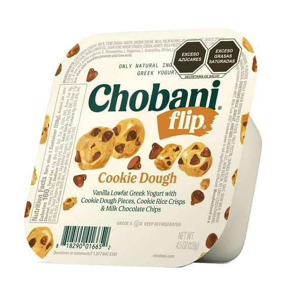 Yogurt griego Chobani Flip cookie dough 128 g