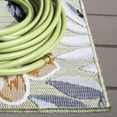 thumbnail image 5 of SAFAVIEH Cabana Blazhe Botanical Indoor/Outdoor Area Rug, Olive/Grey, 5'1" x 7'6", 5 of 17