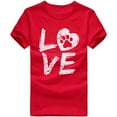 thumbnail image 2 of Puntoco Camiseta unisex Patrón estampado Casual Moda Color sólido Camisetas de manga corta Puntoco Puntoco-2524, 2 of 8