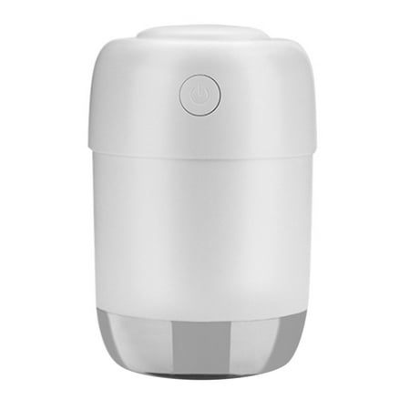 

Essential Oil Diffuser Ultrasonic Humidifier with Led Ligh White