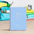 thumbnail image 5 of A5 Aesthetic Journal Notebook, Oimcto College Ruled Writing Journal, Cute Hardcover Notebook Suitable for Work, Classroom & Journaling, Left-Handed Friendly, Gold Branch Pattern, Apple Green, 5 of 9