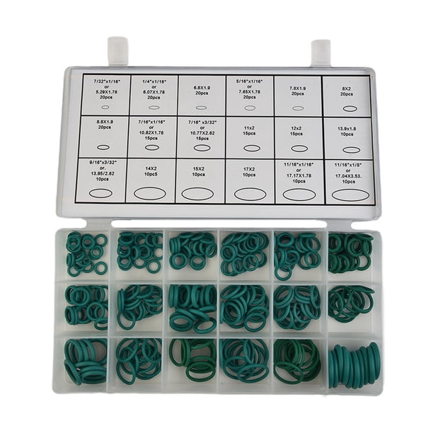 Kit De 270 Joints Toriques (O-rings) Pour Climatisation Auto - 18 Tailles, Couleur Violette, Marque Uxcell