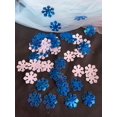thumbnail image 1 of Decoración navideña con copos de nieve para árbol de Navidad, fiesta de bodas, hielo y nieve, confeti, bricolaje, decoración navideña hecha a mano, 1 of 6