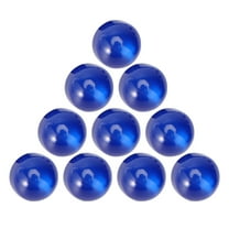 Raindrops 10Pcs Round Buttons for Sewing and Knitting Blue Resin 10mm
