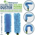 EVERSPROUT 6.5to18 Foot Duster 3Pack with ExtensionPole (25+ Foot
