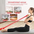thumbnail image 4 of Bande de Résistance Fitness, Expandeur de Musculation Assis-Debout, Tendeur de Pédale Élastique, Rameur Élastique, Corde de Tension Multifonctionnelle, Kit de Bande de Résistance, pour Gym, Yoga (Rouge), 4 of 5