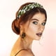 thumbnail image 3 of Diadema de leopardo con nudo superior Unique Bargains verde, 3 of 7
