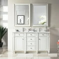 thumbnail image 3 of James Martin Vanities 157-V60D-BW-1WZ Bristol 60" Double Basin Walnut Wood Vanity Set -, 3 of 3