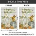 thumbnail image 4 of Fall Garden Flag - Double Sided 12x18 Inch, Autumn Seasonal Outdoor Decor for Yard, Lawn, House - Family,Friends,Thanksgiving,Anniversary., 4 of 5