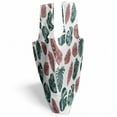 thumbnail image 3 of Botanical Reusable Market Bag, Tropical Monstera Philodendron Alocasia Leaf Illustration Print, Printed Foldable Bag for Shopping and Grocery Large Capacity, Hunter Green and Pale Salmon, by Ambesonne, 3 of 4