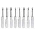 thumbnail image 1 of Uxcell 8Pcs SL3.0 Mini Destornillador Ranurado 3mm Cabeza Plana Magnética 45mm de Longitud para Reparaciones, Blanco, 1 of 6