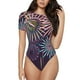 thumbnail image 1 of Balery Fireworks2 Body de cuello redondo de manga corta para mujer Tops de manga corta Tops básicos-Medium, 1 of 7