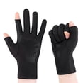 thumbnail image 4 of Sports Breathable Cooling Ice Silk Gloves UPF50+ Sun Protection for Cycling, Fishing & Driving, 4 of 5