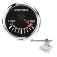 thumbnail image 1 of 52mm Rudder Angle Indicator Gauge 0-190 ohm Sail boat Rudder Angle Meter With Mating Sensor Red Backlight 12V 24V, 1 of 7