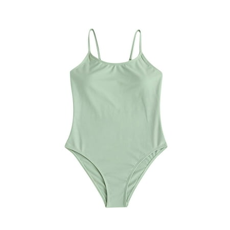 

TAIAOJING Baby Toddler Girl Swimwear OnePiece Swimsuit Sport Soild Bikini Set Girl s Bathing Suit 10-12 Years