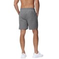 thumbnail image 5 of Mens Casual Shorts Cotton Drawstring Summer Beach Stretch Twill Chino Golf Shorts Whit Zipper Pockets Gray 36, 5 of 6