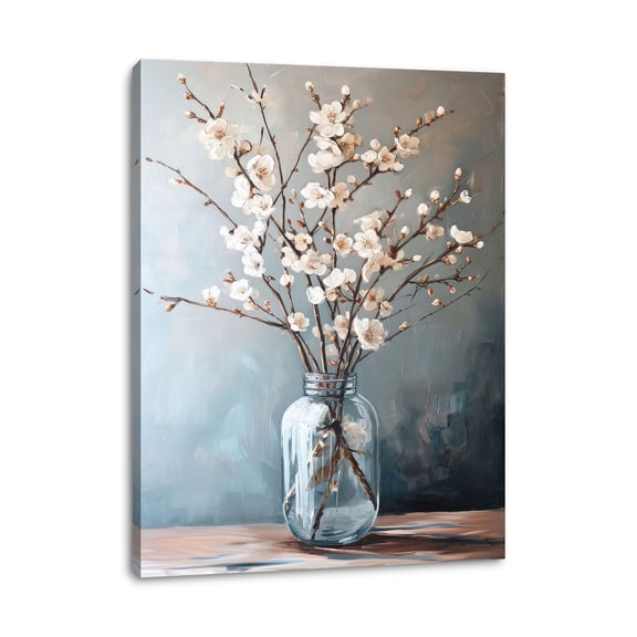 Floral Canvas Wall Art Bathroom Wall Art Pictures Wall Decor Home Decor Wall Decor for Bedroom Livingroom