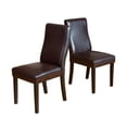 thumbnail image 1 of Leather Dining Chairs, Modern Style for Kitchen Living Roon Dining Room PU Leather Chairs, 1 of 6
