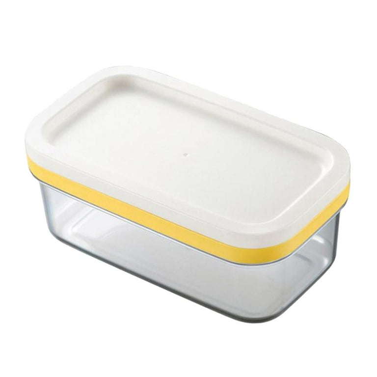 Lyumo Butter Box Cheese Container Keeper with Cutting Net Food Storage Box Kitchen, Cheese Container, Cheese Keeper, Size: 2.8 in