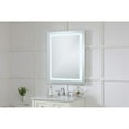 thumbnail image 5 of Helios 30in x 40in Hardwired LED mirror with touch sensor and color changing temperature 3000K/4200K/6400K, 5 of 5