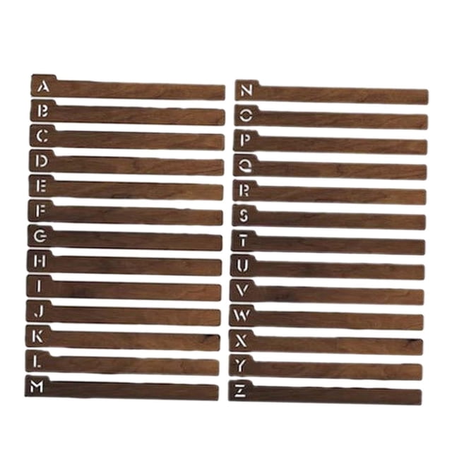 TISHITA 26 Pieces Vinyl Record Dividers for CD Book Shelf Library Record Exhibitions