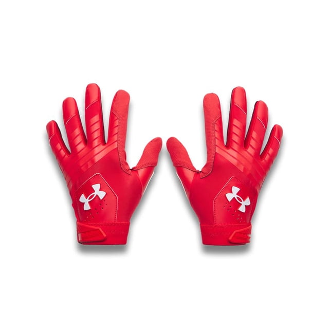 Guantes de Béisbol para Hombre Under Armour Clean Up en Rojo, Talla Grande
