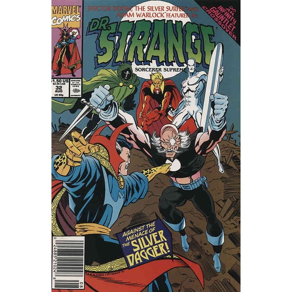 Doctor Strange: Sorcerer Supreme #32 (Newsstand) VF ; Marvel Comic Book