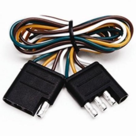 The Best Connection 2504F 4-way Flat Molded Fm/m Trailer Connector 1 (Best Car To Pull A Trailer)