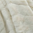 thumbnail image 5 of Home Soft Things Comfy Fluffy Throw & 2 Pillow Covers Combo - Antique White - 60" x 80"/18" x 18" Jumbo, 5 of 6