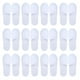 thumbnail image 1 of 20 Pares de Pantuflas Desechables con Punta Cerrada para Mujeres y Hombres Pantuflas Desechables Antideslizantes de Felpa Cepillada Ultrafinas para Hotel y Hogar, 1 of 6