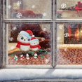 thumbnail image 4 of Pegatina de pared de copo de nieve de Navidad, pegatina de ventana de pájaro de nieve, decoración de vidrio de ventana de sala de estar, pegatina de pared de pájaro, 4 of 4