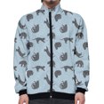 thumbnail image 3 of Chaqueta con estampado 3D de gato para hombre y mujer, estilo Harajuku, hip hop, sudaderas con capucha de nuevo estilo, sudadera informal con cuello alto y cremallera, ropa para hombre, chaquetas, 3 of 5