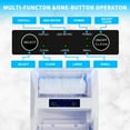 thumbnail image 2 of Ice Makers Portable Countertop 2 Ice S,Portable Compact Ice Cube Maker with Ice Scoop & Basket,26.5lbs in 24Hrs,9 Cubes Ready in 6Mins,for Home/Kitchen/Office/Bar, 2 of 9