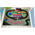 thumbnail image 3 of KidCarpet.com Racetrack Rug 4' X 6' Rectangle, Multicolored Kids Racetrack Carpet for Nursery, Classroom, Bedroom, Daycare | Floor Playroom Rug Makes a Fun Educational Gift Idea for Boys & Girls, 3 of 4