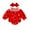 D-Red, variant on Toddler Baby Girl Romper Love Baby Girl Summer Outfit Long Sleeve New Born Clothes Baby Girl Baby Girl Clothes 12-18 Months Cute boys' and girls' clothing