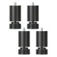 thumbnail image 4 of 4 Pcs Pieds de Cadre de Lit Filetés M10 Pieds de Support de Meuble Robustes Remplacement Noir 10 cm, 4 of 7