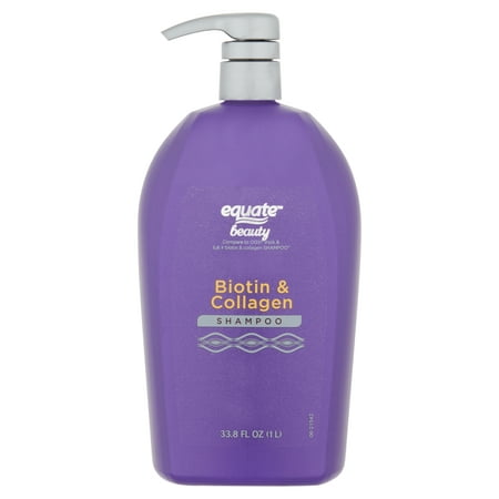 Equate Beauty Biotin & Collagen Shampoo, 33.8 fl