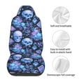 thumbnail image 5 of Vsdgher Skull blue crystal flower Automotive Seat Covers for Cars Trucks and SUVs – Car Seat Covers for Truck Seat Protectors Set of 2, 5 of 7