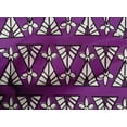 thumbnail image 4 of oneOone Cotton Cambric Fabric Floral & Triangle Block Print Sewing Fabric BTY 56 Inch Wide, 4 of 4