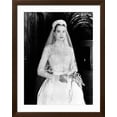 thumbnail image 5 of Art.com The Wedding in Monaco, Grace Kelly, 1956 Photo, Brown Frame Wall Art, 32" x 40", 5 of 5
