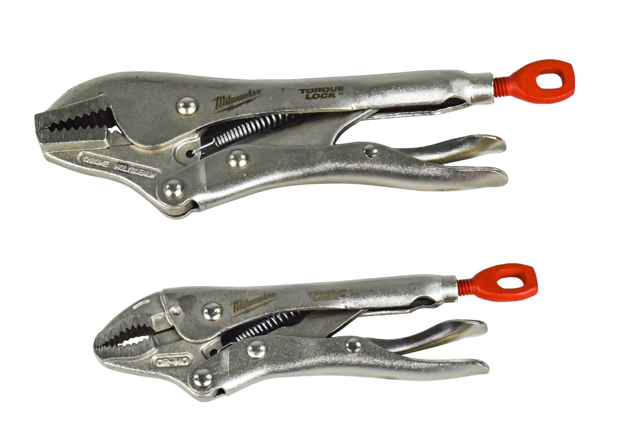 MILWAUKEE 10-Piece TORQUE LOCK Pliers Kit – Hardened Jaws, Forged Alloy Steel, Anti-Pinch Handles (48-22-3690)