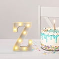thumbnail image 4 of Matoen Letters Lights Alphabet Lamp LED Letter Lighting Letter Light Illuminated Letters Night Lights Decoration For Birthday Party Wedding Children’s Room, 4 of 6