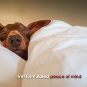 علامات التبويب TranQuil للكلاب - تحتوي على البابونج و L-Tryptophan و Melatonin - تخفف الإجهاد والتوتر - سهولة السفر والتوتر - 60 قرصًا 60 قرصًا