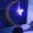 ZZ B, variant on Zhi Rope Wrapped Moon Stand with Star Light, Ideal for Home and Bedroom Decor, Multi-Color LED for Table and Accents