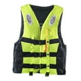 thumbnail image 1 of S SERENABLE Gilet de Sauvetage Réfléchissant à 360 Degrés Maillot de Bain Veste de Nage pour Kayak Flottant Rafting 3TG Jaune, 1 of 9
