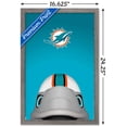 thumbnail image 3 of NFL Miami Dolphins - S. Preston Mascot T.D. 20 Wall Poster, 14.725" x 22.375", Framed, 3 of 3