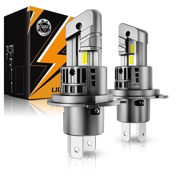 Faros Antiniebla Auxbeam H4 9003 20000lm 6500K Inalámbricos para Todoterreno